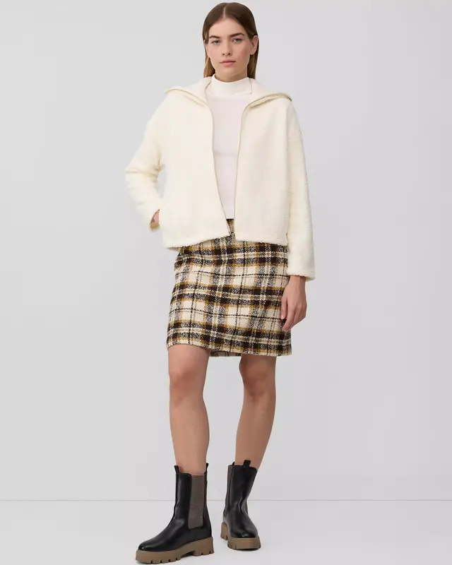 S. Oliver Teddyjacke - Cream