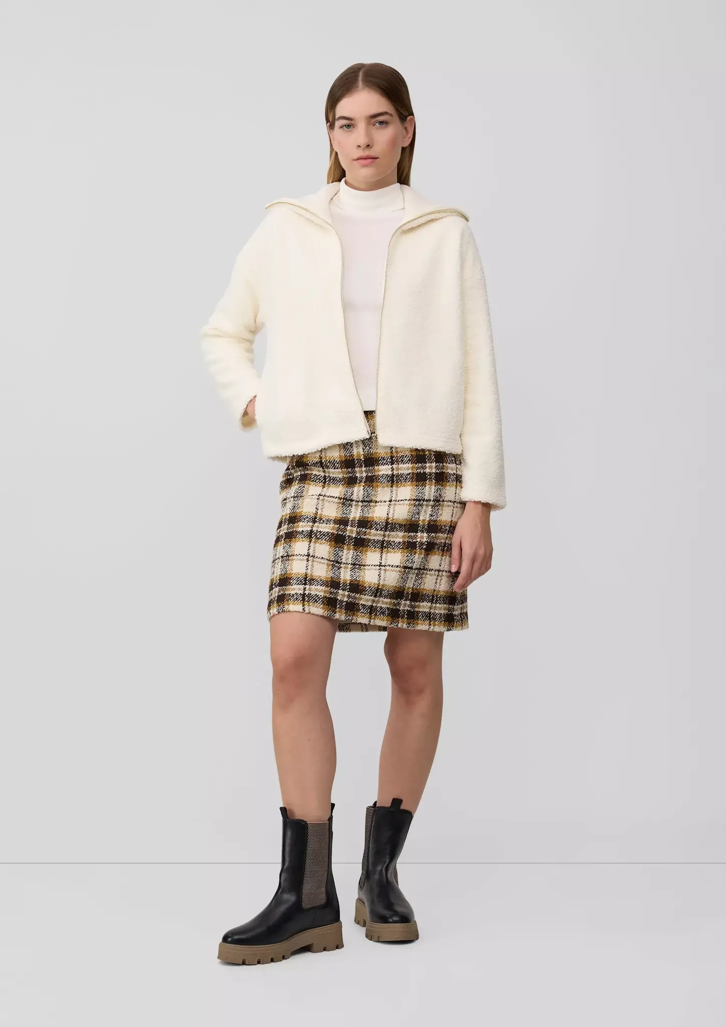 S. Oliver Teddyjacket - Cream