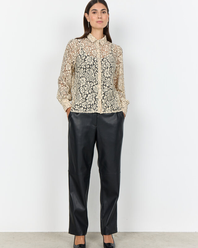 Soyaconcept Bluse Nilla 2 - Sand Combi
