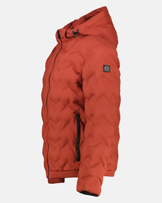 Lerros Quilted Jacket - Burnt Red
