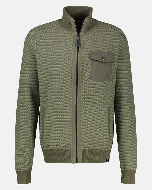 Lerros Sporty Cardigan - Nordic Olive