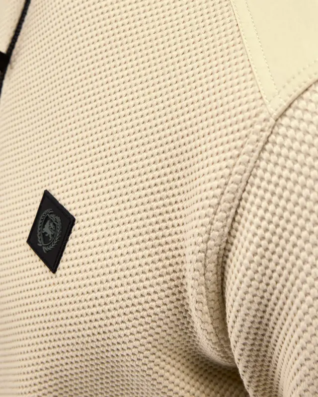 Lerros Heren Trui Sportieve Structuur - Foam White