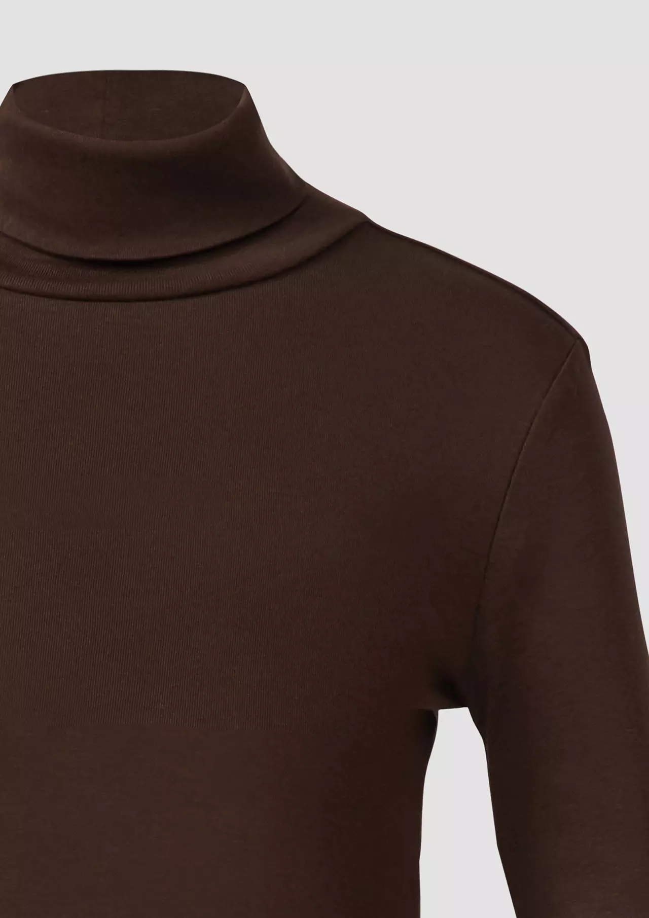 S. Oliver Katoenen Col Trui - Brown