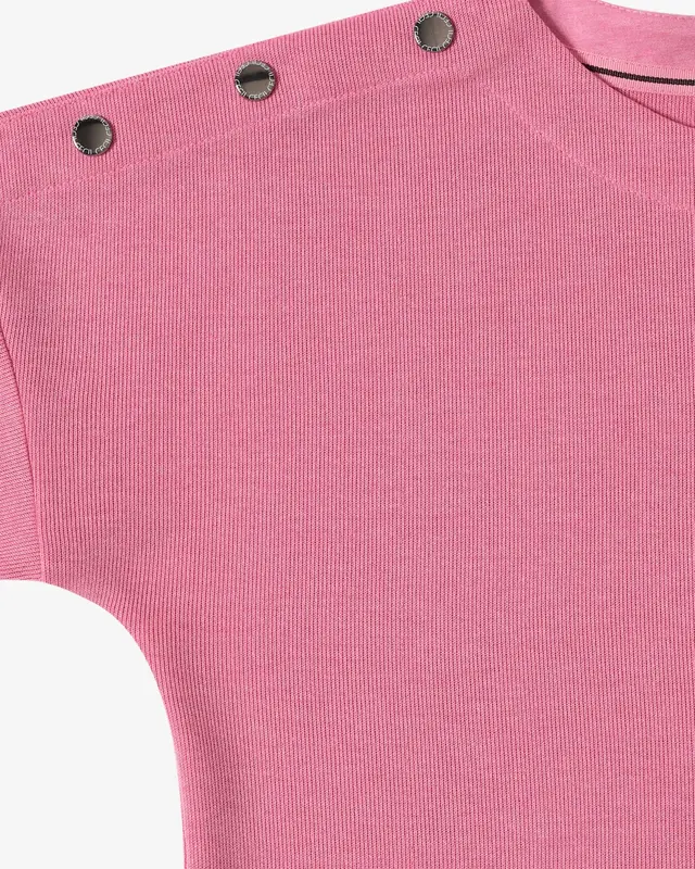 Cecil Softes Melange Shirt - Dark Blossom Melange