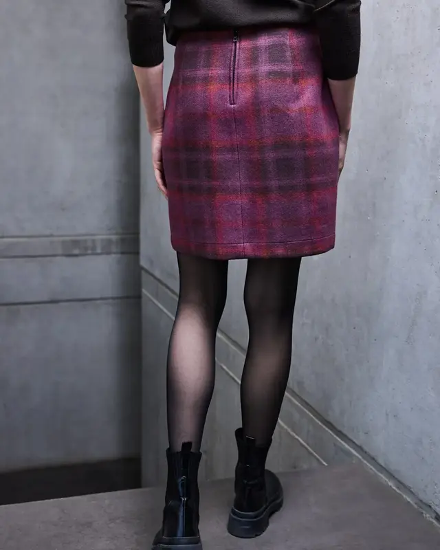 Street One Studio Rok in Wikkel Look - Royal Plum