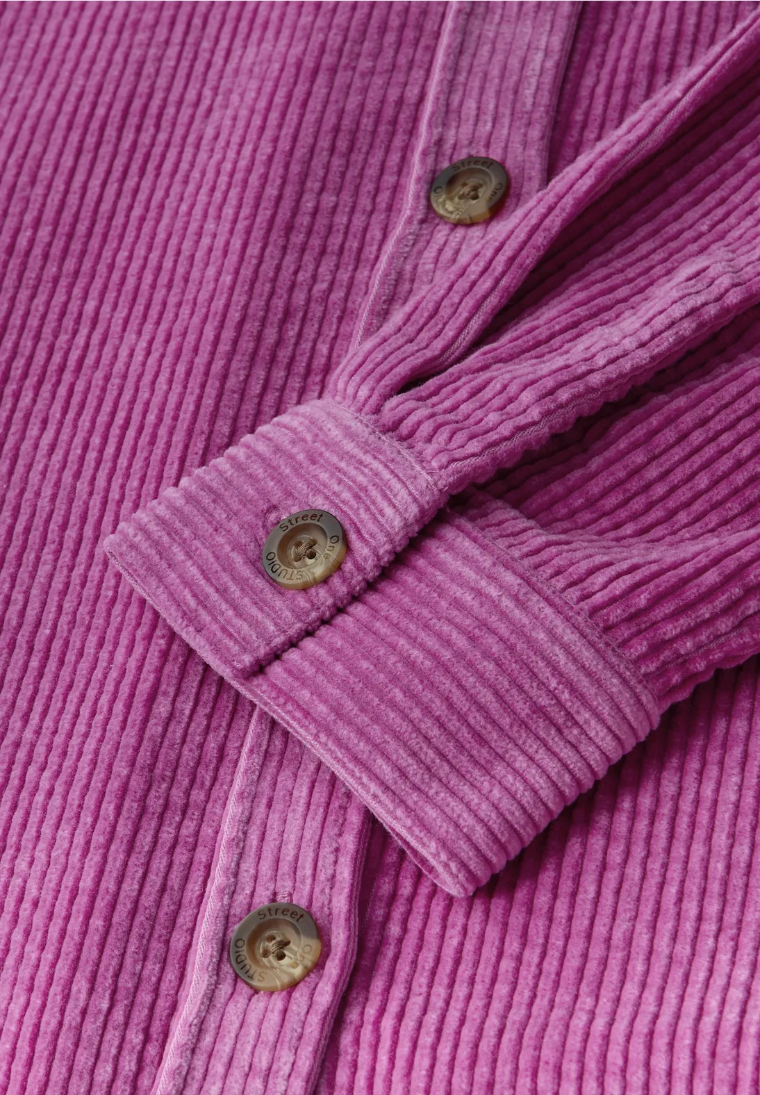 STREET ONE corduroy blouse, Sunrise Pink, 42