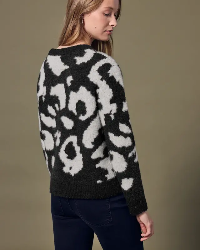 Street One Studio Cosy Round Neck Jumper - Black