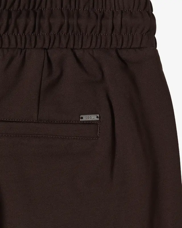 Cecil Casual Fit Hose - Tartufo Brown