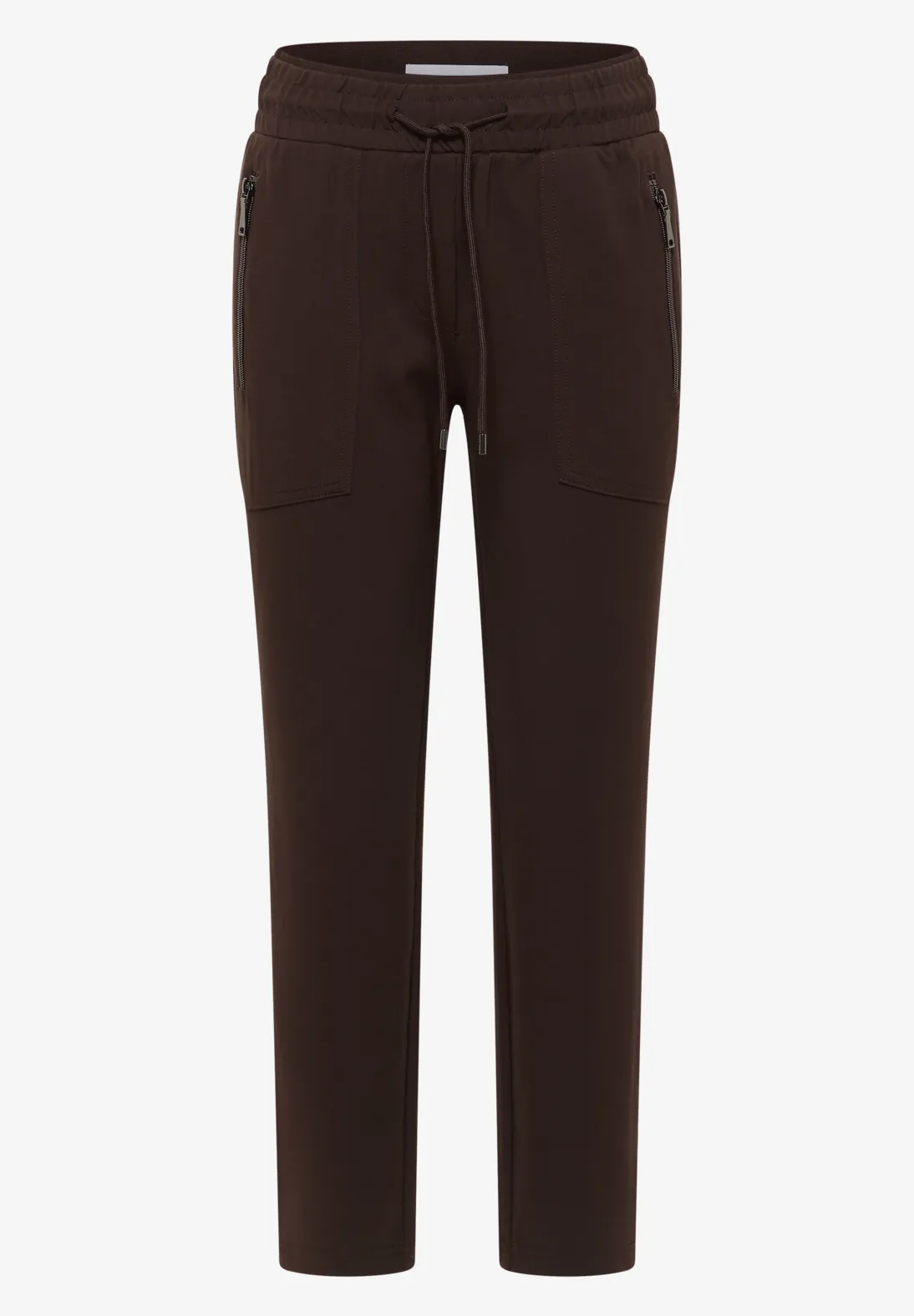 CECIL Casual Fit Pants - Tartufo Brown | - Cotton Blues