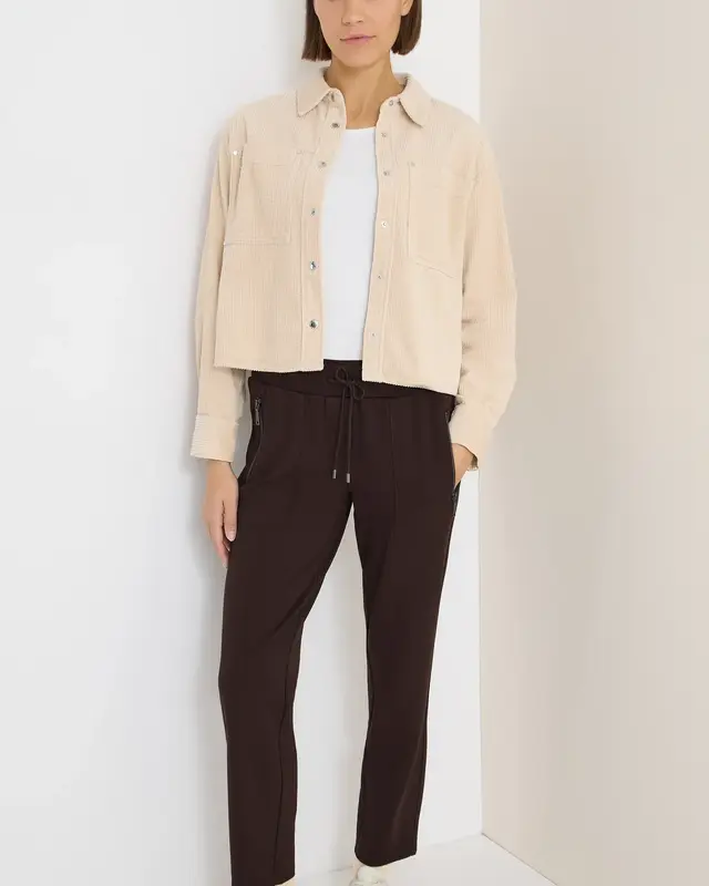 Cecil Casual Fit Hose - Tartufo Brown