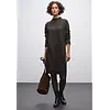 Gebreide Midi-Jurk - Darkest Brown
