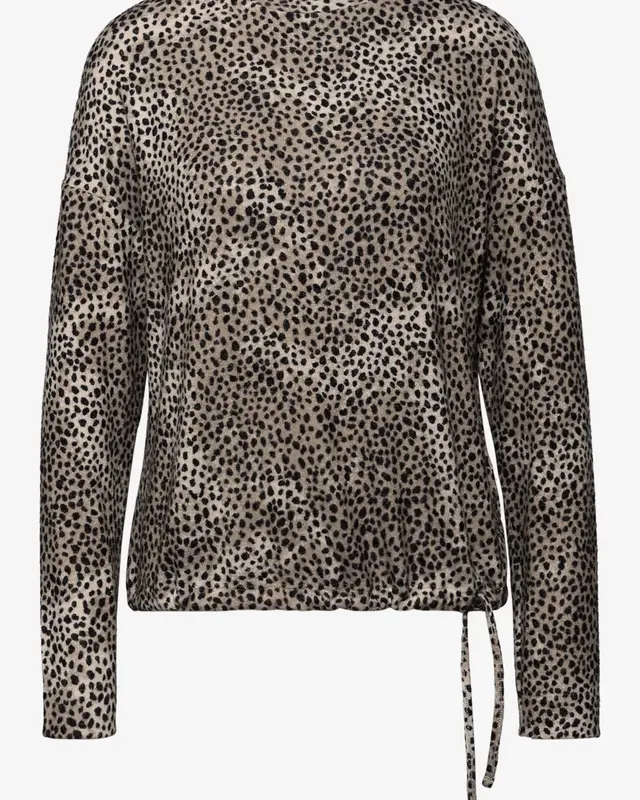 Street One Zacht Shirt - Sanded Beige