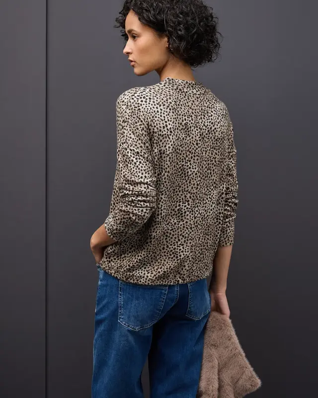 Street One Zacht Shirt - Sanded Beige