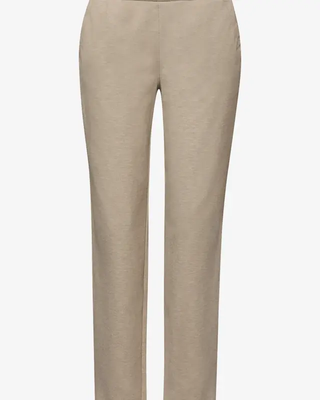 Street One Melange Hose Bonny - Sanded Beige Melange