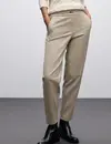 Street One Melange Hose Bonny - Sanded Beige Melange