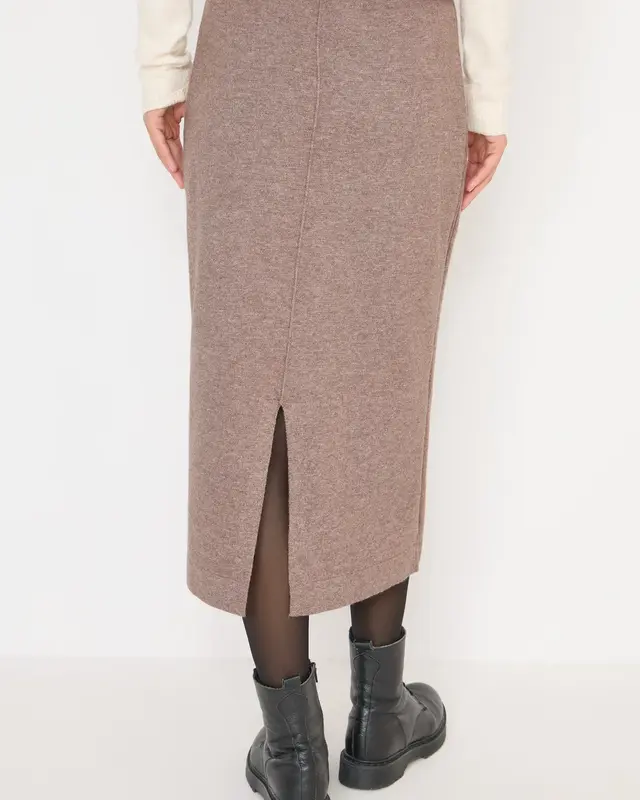 Cecil Rock mit Strukturdetails - Chocolate Mousse Melange