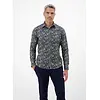 Poplin Shirt with Print - Classic Navy