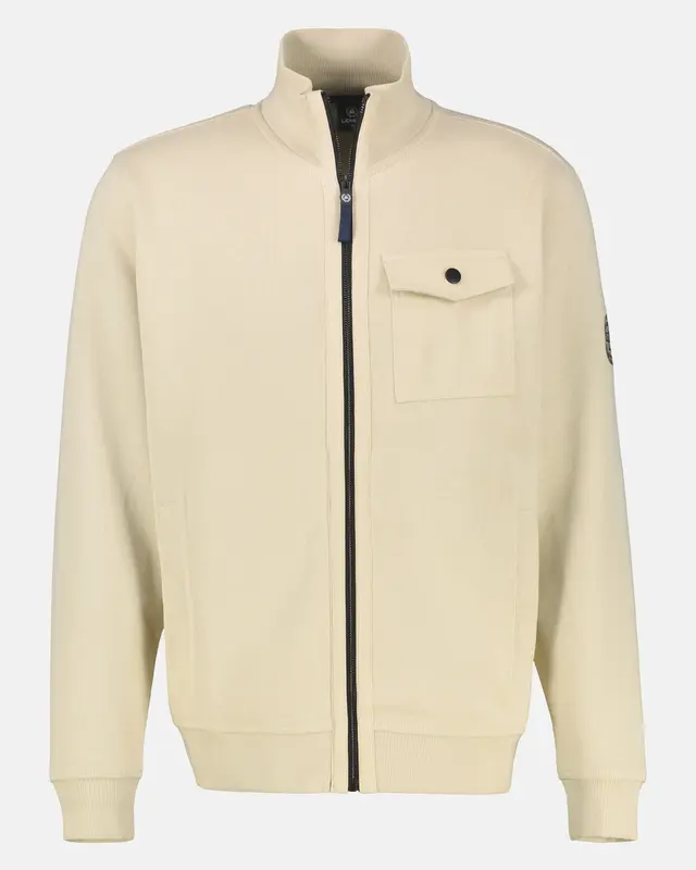 Lerros Sweatjacke - Foam White