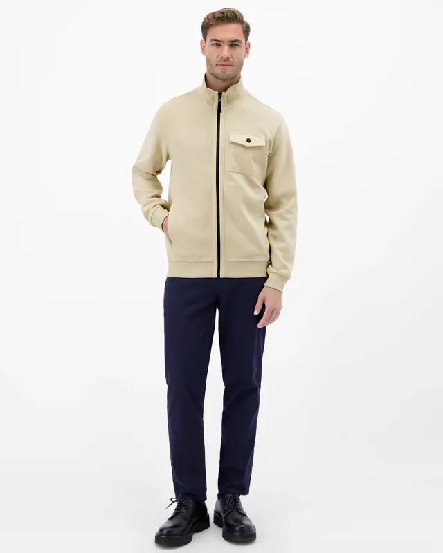 Lerros Sweatjacke - Foam White