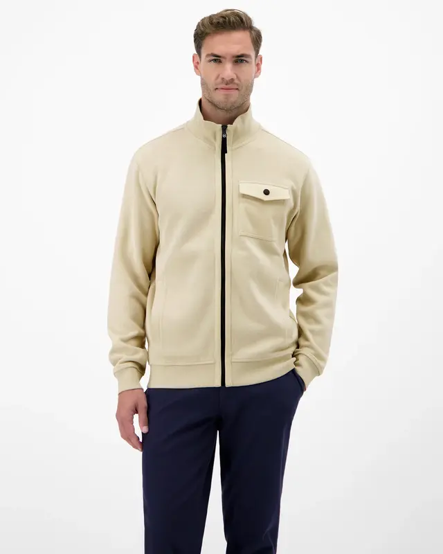 Lerros Sweatjacke - Foam White