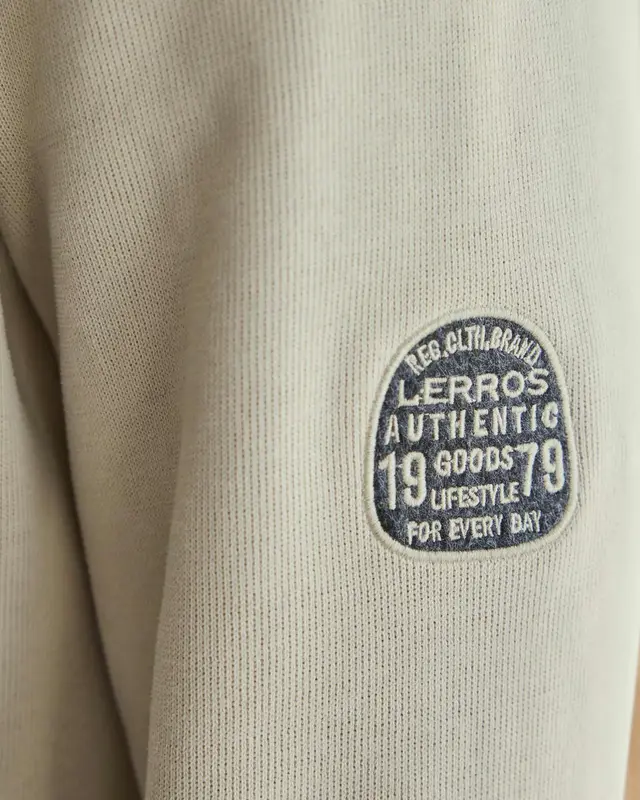 Lerros Sweatjacke - Foam White