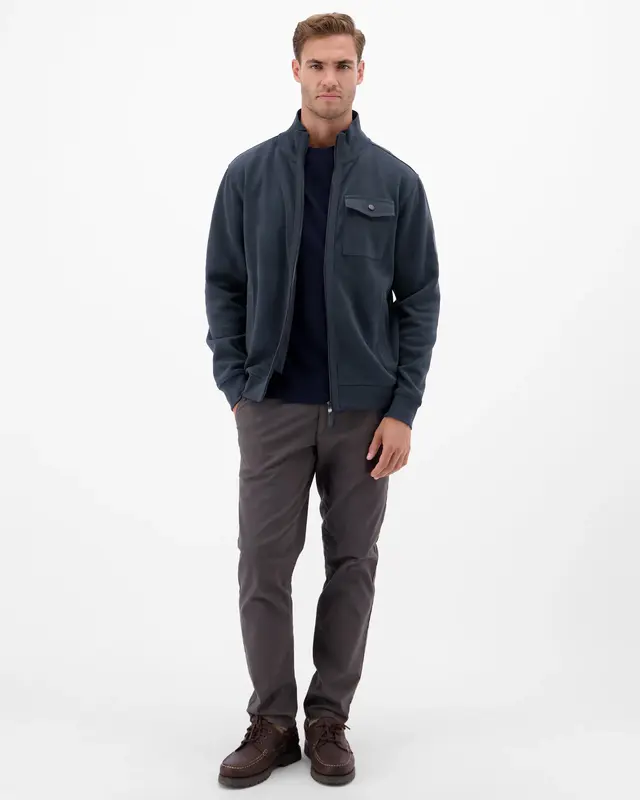 Lerros Sweatjacke - Classic Navy