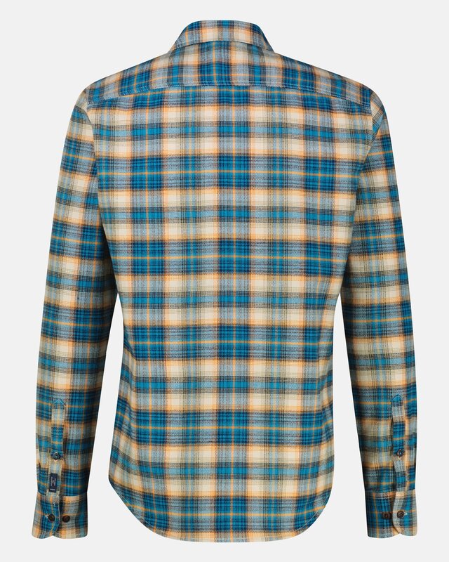 Lerros Casual Twill Hemd - Swedish Blue