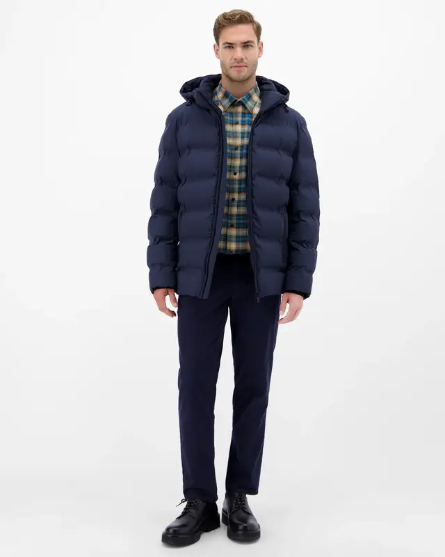 Lerros Casual Twill Hemd - Swedish Blue