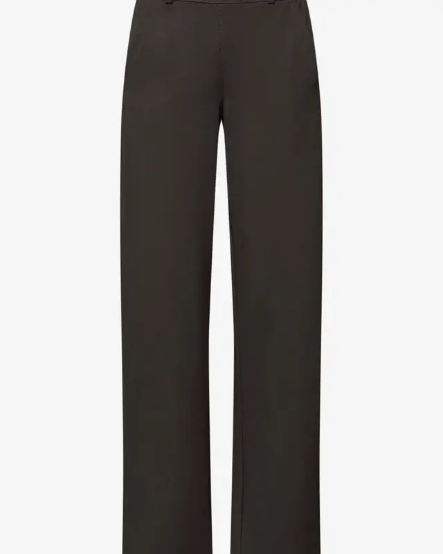 Street One Straight Leg Pants - Darkest Brown