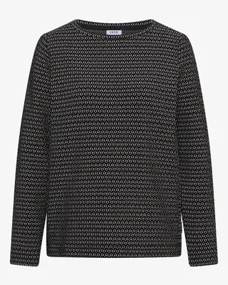 Shirt met print voor dames in Groen