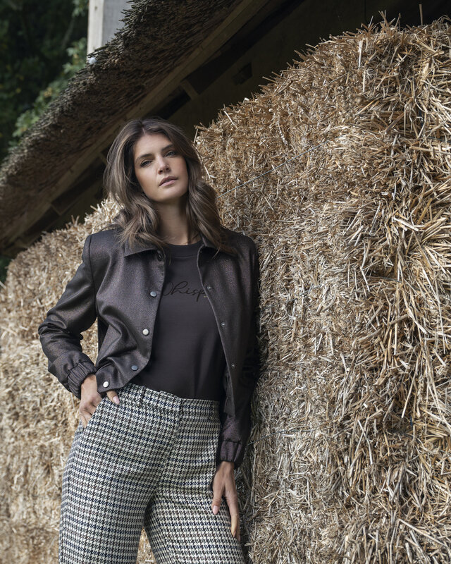 Elvira Collections Hose Maud - Checked Green