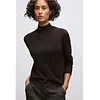 Jumper with Turtleneck - Deep Roast Brown