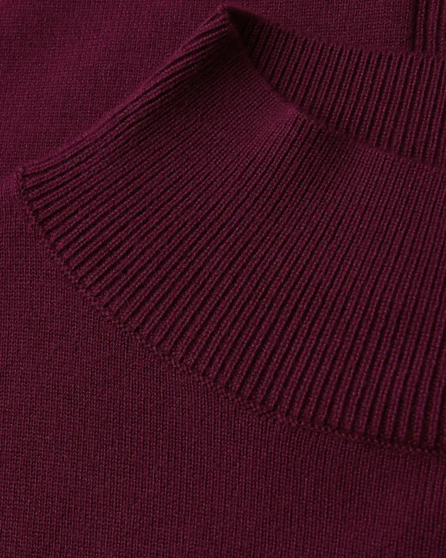 Street One Pullover mit Turtleneck - Noble Red