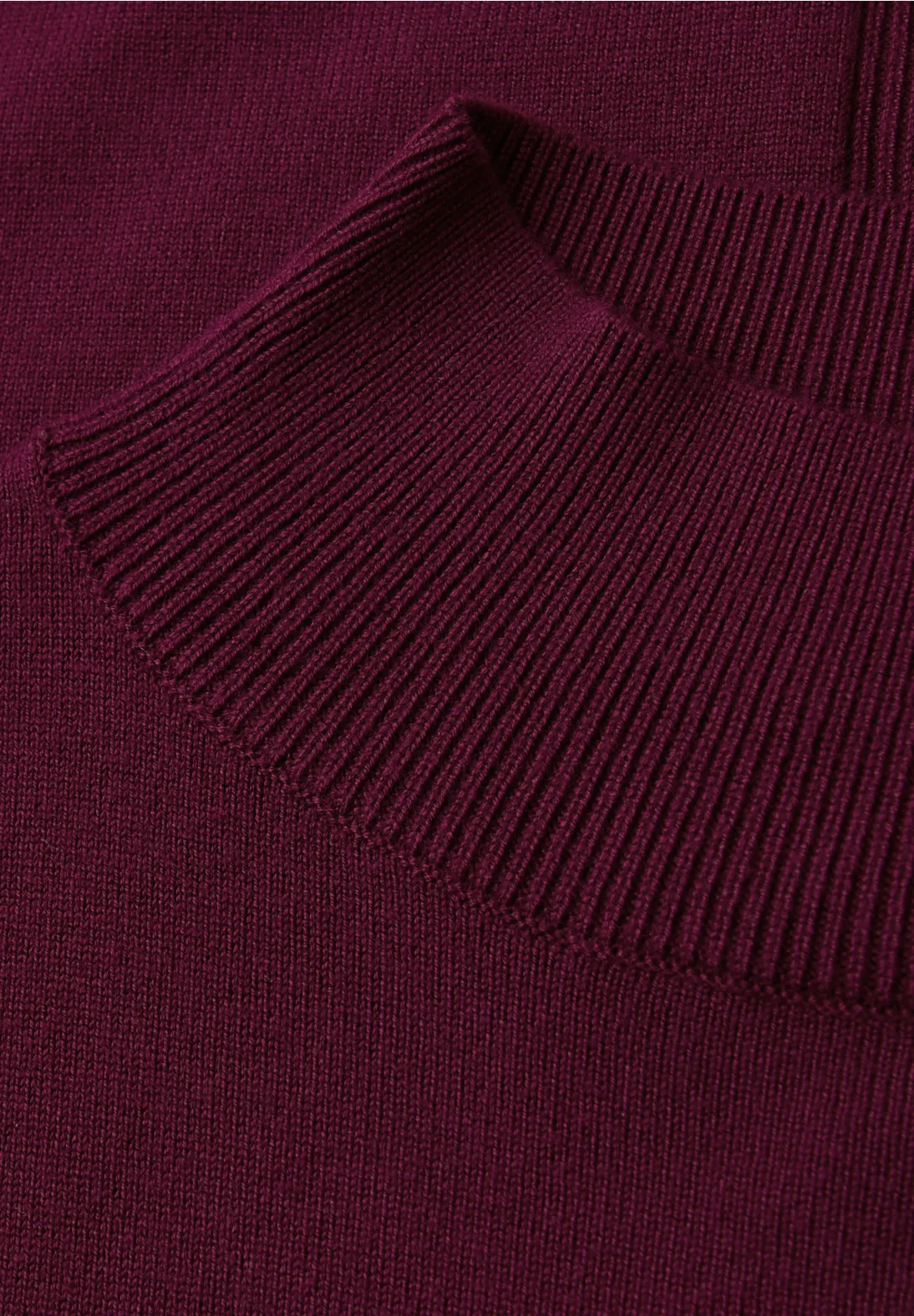 Street One Jumper with Turtleneck - Noble Red