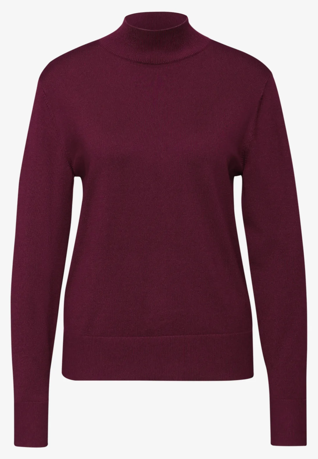 Street One Jumper with Turtleneck - Noble Red