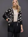 Street One Zacht Jacquard Vest - Anthra Grey