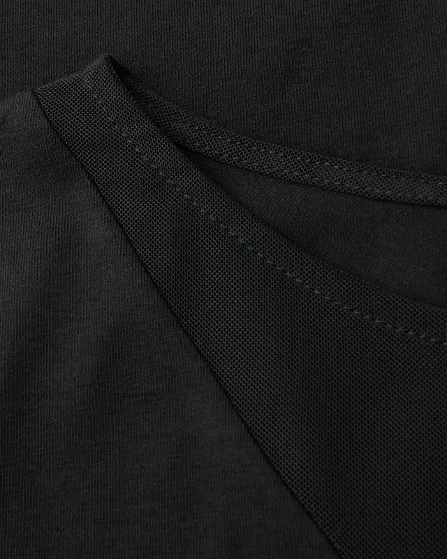 Street One Shirt mit Meshdetails - Black