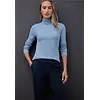 Basic Rollkragen Pullover - Frosted Blue
