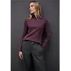 Basic Rollkragen Pullover - Jazz Berry