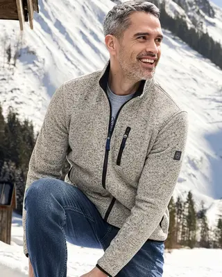 Lerros Fleecejacket - Foam White