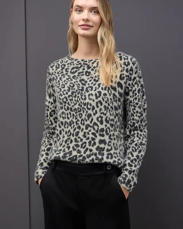 Street One Flauschiges Shirt - Soft Beige