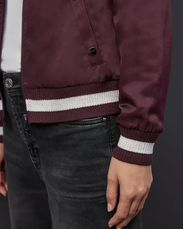 Street One Blouson mit Collegedetails - Jazz Berry