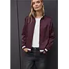 Blouson mit Collegedetails - Jazz Berry