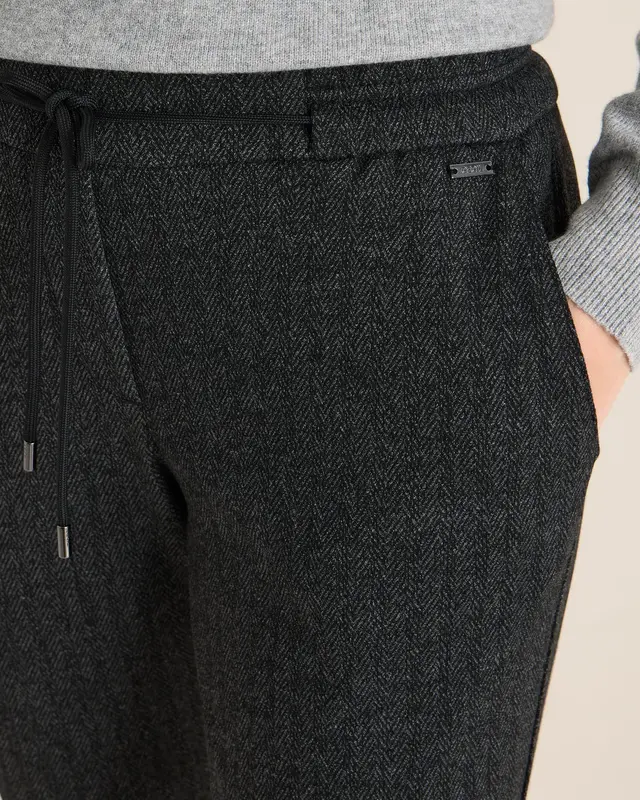 Cecil Casual Fit Hose Tracey - Black