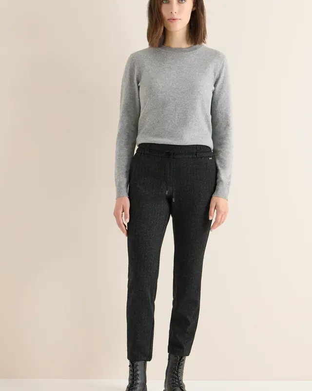 Cecil Casual Fit Hose Tracey - Black