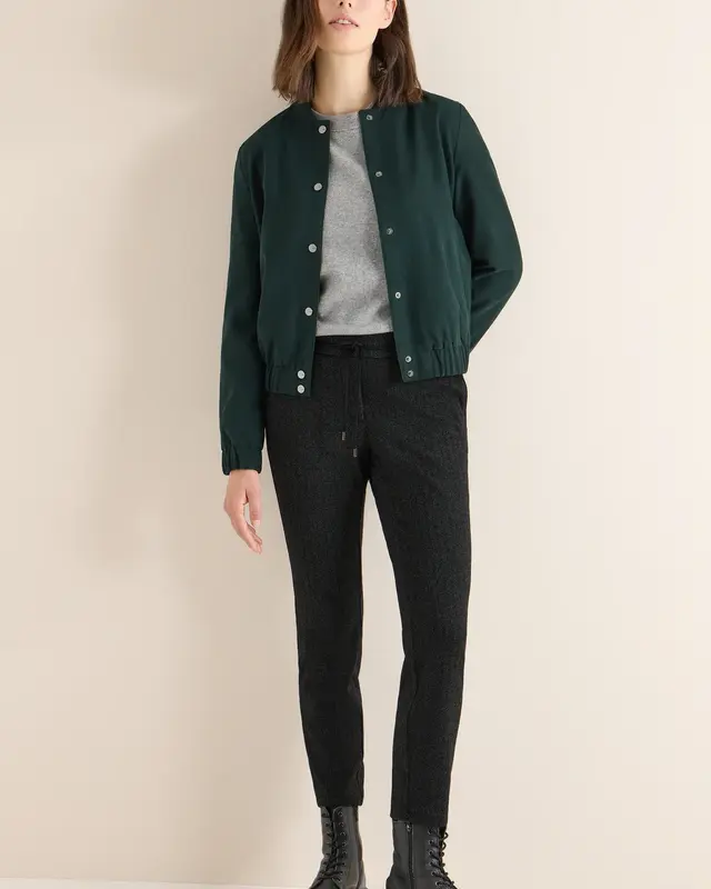 Cecil Casual Fit Hose Tracey - Black