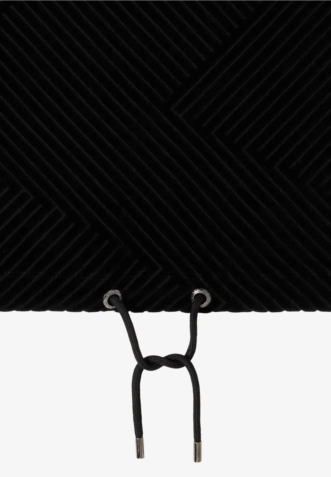 Cecil Shirt met Structuur en Trechtervormige Hals - Black