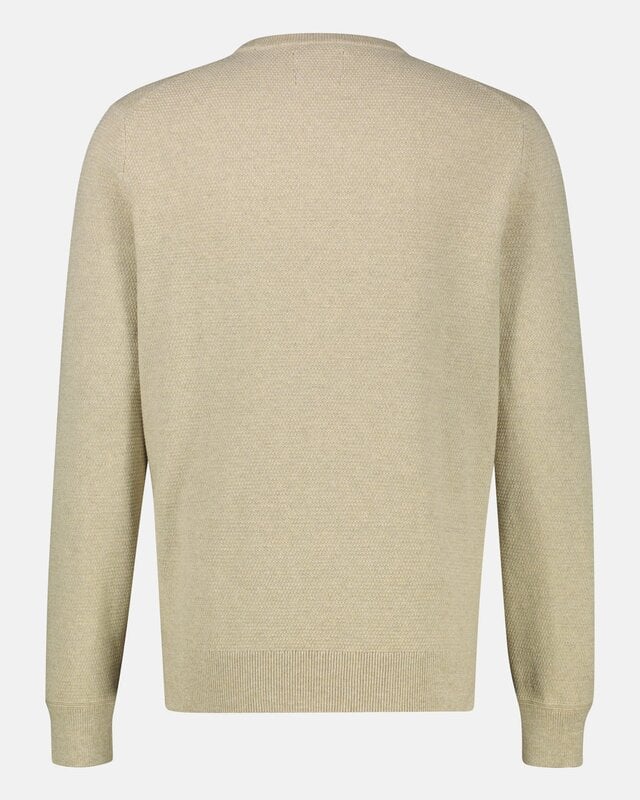 Lerros Twist Strickpullover - Tender Beige Melange