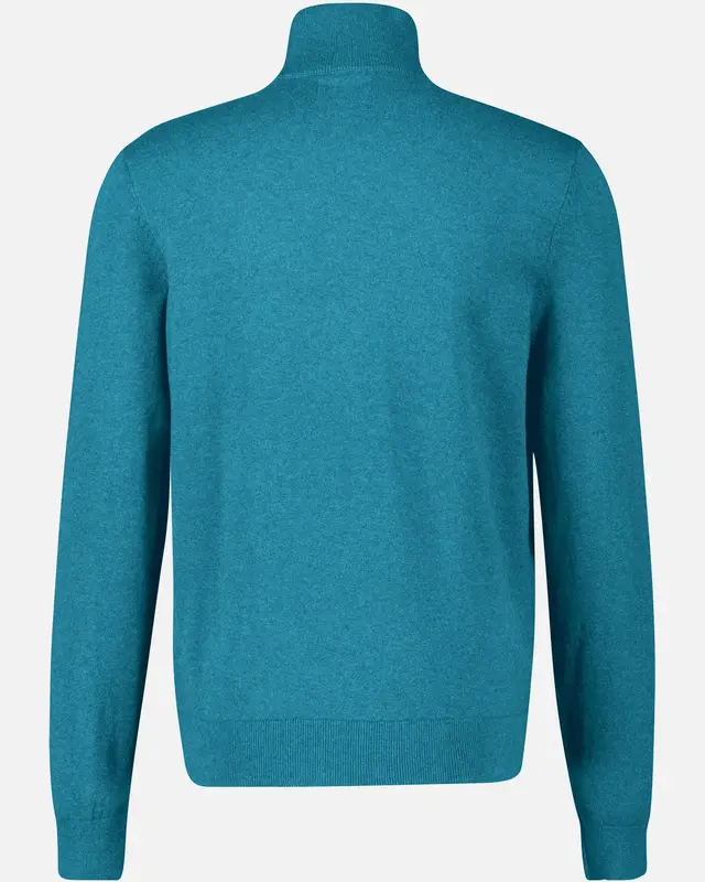 Lerros Vlakgebreide Trui - Swedish Blue