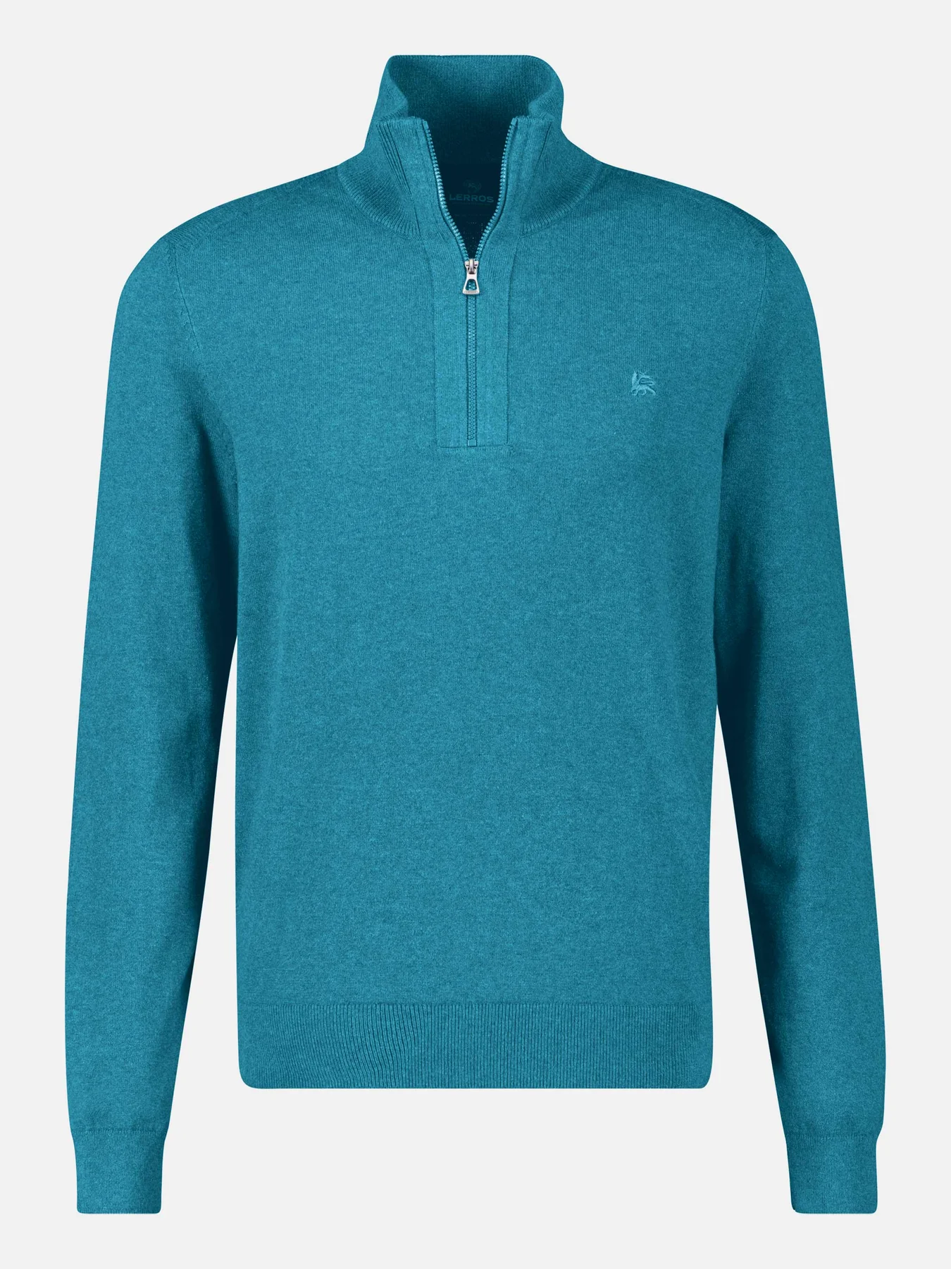 Lerros Vlakgebreide Trui - Swedish Blue